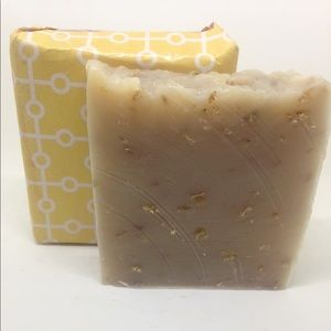 Handmade Vegan Shea Butter Oatmeal Soap Bar